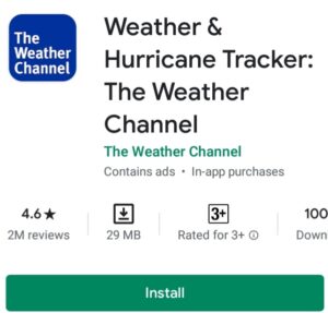 The weather Channel