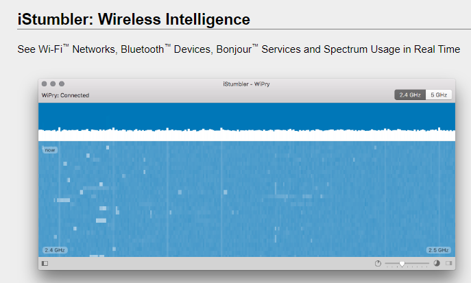 istumbler vs wifi explorer