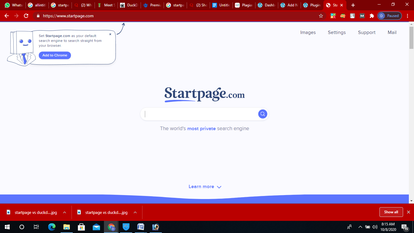 Startpage Vs Duckduckgo: There Is A Clear Winner - Wiki Tech GO