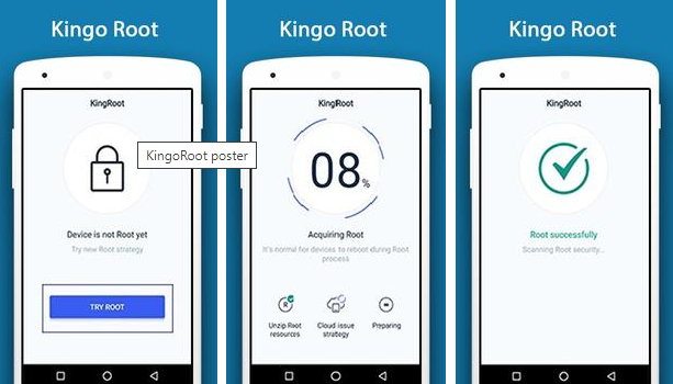 screenshot of kingoroot