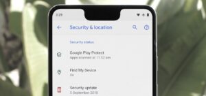 turn on find my device on your Google Pixel Device